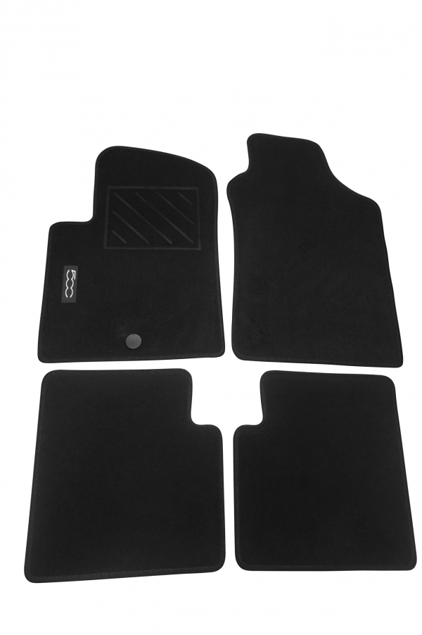 Fiat 500 Velour Fußmatten